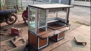 gerobak martabak mini Bisa pakai segala jenis motor