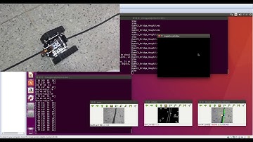 利用ROS與OpenCV做即時影像處理來進行車道線辨識(直線測試)｜HoughLines GRAY