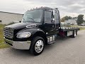 2019 Freightliner M2 Extended Cab Rollback/Wrecker Commercial Two Car Carrier Tow Truck.