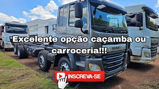 DAF CF 310 BITRUCK TETO BAIXO, UMA EXCELENTE OPÇÃO PARA QUEM NÃO PRECISA DE TANTO ESPAÇO!!!