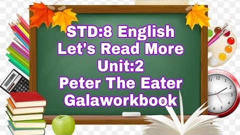 STD:8|| English|| Let