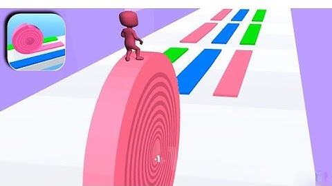 LAYERS ROLL📈🌈🌹 Gameplay All Levels New Update Mobile Games Level #60 LRLV60