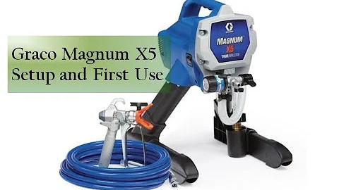 Come usare correttamente il Graco Magnum X5 per verniciare una stanza