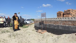 Освящение часовни в с. Преображенка