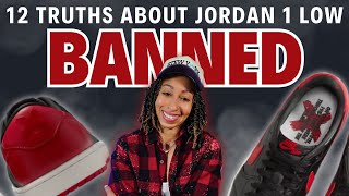 12 TRUTHS about the Air Jordan 1 Low Bred aka Banned (part 1)