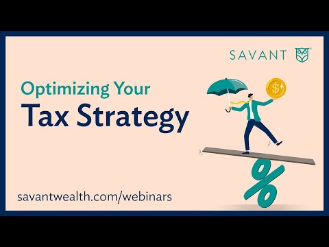 Optimizing Your Tax Strategy - YouTube