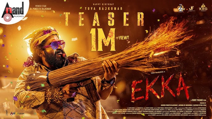 EKKA Official TEASER | Yuva Rajkumar | Rohit Padaki | Charan Raj | Sanjana  | Sampada