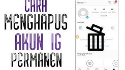 CARA MENGHAPUS AKUN INSTAGRAM SECARA PERMANEN - Durasi: 4.27. 