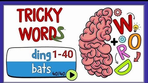 Brain Test,Tricky Words (Ding Bats)||All Levels With the Answers|| Level 1-40