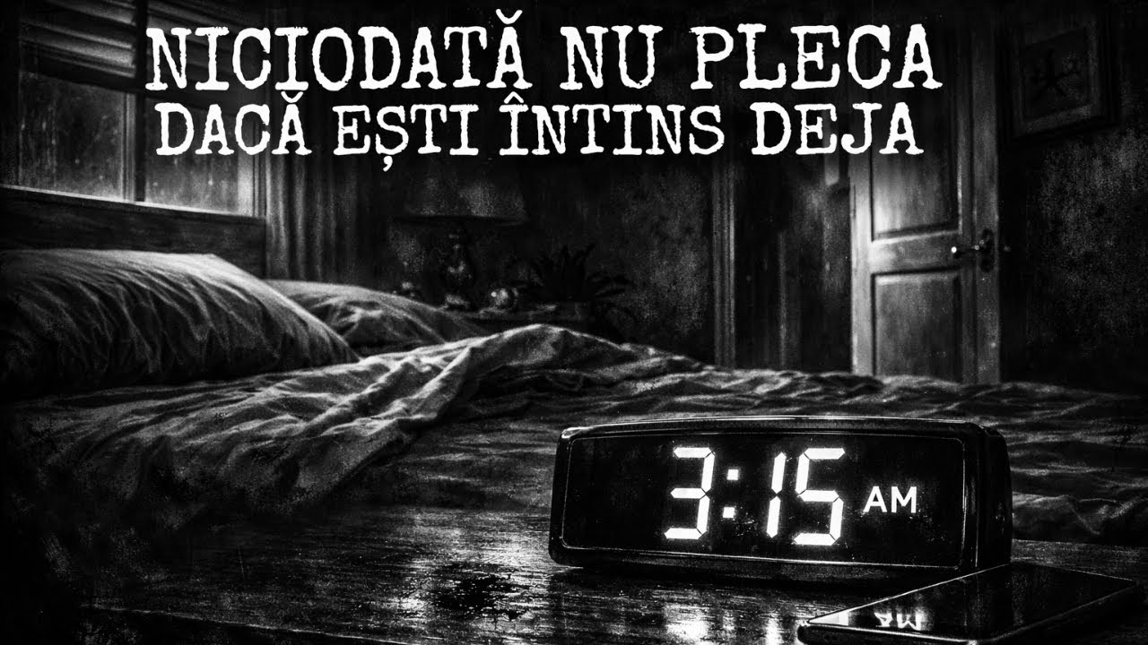 DACĂ EȘTI ÎNTINS DEJA, RĂMÂI ACASĂ - POVEȘTI DE GROAZĂ SINISTRE