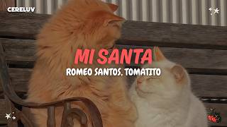 Romeo Santos , Tomatito - Mi Santa (Letra)