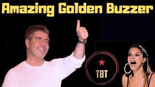 Simon Pushes Golden Buzzer For The Most Difficult Song In The World!