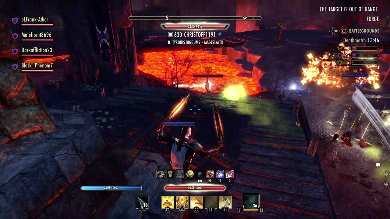 Templar magicka PvP battleground morrowind