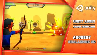 Build Your Own Archery Game – Archery Challenge 3D Template Demo