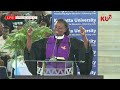 Faith, unity & hope | Rev. Esther Wainaina’s sermon at KU’s interfaith thanksgiving service
