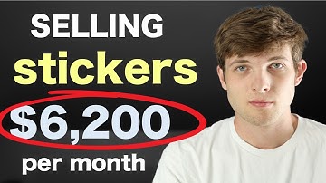 How I Made $6,200 Per Month Selling Stickers Online