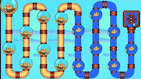 Save The Fish Gameplay Walkthrough New  |Pull The Pin | Save The Fish Game All Levels  Solutions |