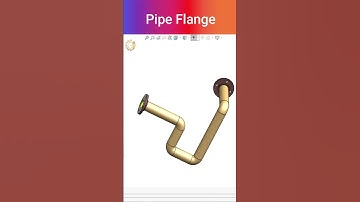 Pipe flange #shorts #shortsfeed #viralreels #cadmonkeys #solidworks #fry #foryou #subscribe #short