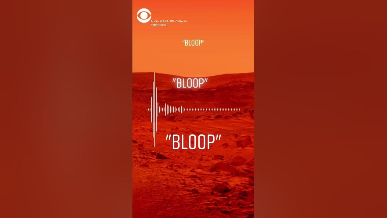 Listen to the sound of space rocks crashing into Mars #shorts