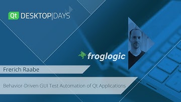 QtDD - Behavior Driven GUI Test Automation of Qt Applications