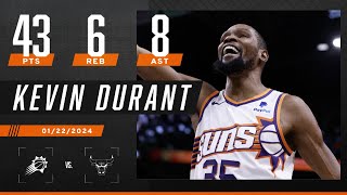 Kevin Durant drops 43 and hits the game-winner in massive comeback win! | #NBA