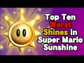 Top Ten Worst Shines in Super Mario Sunshine - Teal Opal