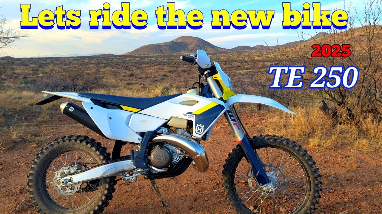 25' Husqvarna TE 250 ride review and initial impressions