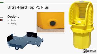 UltraTech Product Training - Ultra-Hard Top P1 Plus
The only 1-drum, lockable outdoor containment unit available
Product Highlights
• Two-piece spill containment unit provides safe and secure outdoor storage for your 55-gallon drum.
• Convenient roll top cover slides up and out of the way—allows quick access to drum pumps and funnels.
• 100% polyethylene construction will not rust or corrode.
• Safe handling—can be moved by forklift under the “shoulder” area or wheeled with the optional dolly.
• Meets SPCC and EPA Container Storage Regulation 40 CFR 264.175.
• Tall headspace (25 3/4) allows use with drum pumps and conical funnels.
• Lightweight, yet rugged upper body is easily removed to load or unload drums.
• UV inhibitor in polyethylene resin resists degrading effects of sunlight, adding years to outdoor service life.
• Lockable design provides added security for storage of hazardous materials.
• Optional dolly offers safe and efficient material handling.
Find out more at https://spillcontainment.com/products/ultra-hard-top-spill-pallet-p1-plus/
EPA spill containment regulation explained: https://youtu.be/ixriY2Z-CTE
Other products to consider:
• Ultra-Spill Pallet P1 Plus: https://spillcontainment.com/products/ultra-spill-pallet-plus-model/
• Ultra-Spill Deck P1 Bladder System: https://spillcontainment.com/products/ultra-spill-deck-bladder-system/
• Ultra-Hard Top P2 Plus: https://spillcontainment.com/products/ultra-hard-top-spill-pallet-p2-plus/
• Ultra-Hard Top P4 Plus: https://spillcontainment.com/products/ultra-hard-top-spill-pallet-p4-plus/ UltraTech Product Training - Ultra-Hard Top P1 Plus
