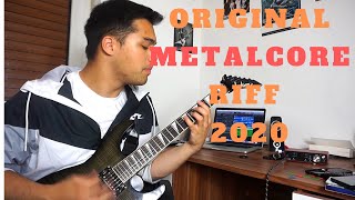 original metalcore riff 2020 drop c, melodic / djent