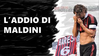 Quando MALDINI diede il suo ADDIO  》e SAN SIRO lo FISCHIÒ