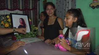Yesenia Cardona llega a Guatemala, le dan el último adiós