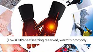 SPRING Rechargeable Electric Heated Gloves