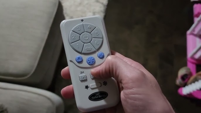 Harbor Breeze Ceiling Fan Remote Reprogram | Shelly Lighting