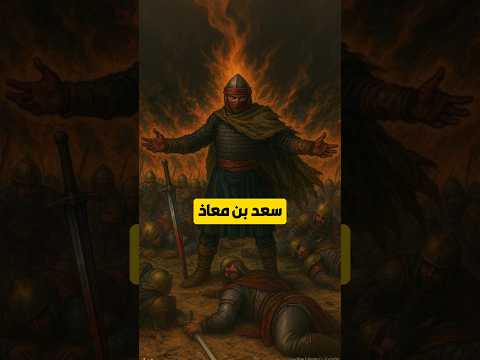 اشجع صحابة رسول الله سعد بن معاذ