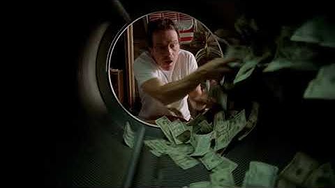 Breaking Bad Money on washing machine scene
