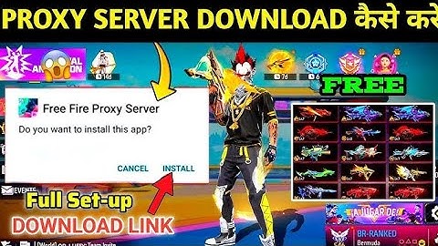 #freefire proxy server #freefire ghost bot v5 