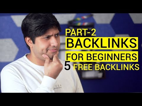 हिंदी---backlinks-for-beginners-|-part-2-|-5-free-backlink-ideas