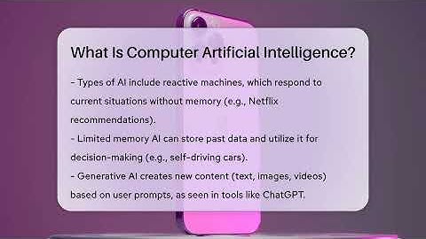 What Is Computer Artificial Intelligence? - Talking Tech Trends