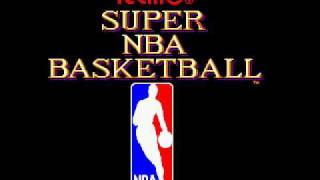 Tecmo Super Nba Basketball Mega Drive Title