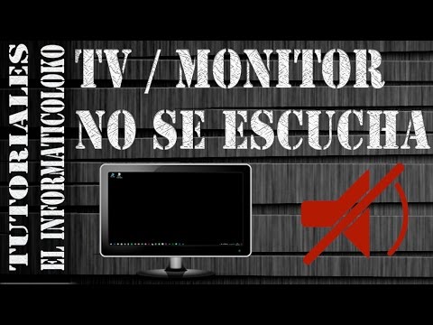 Video: Cómo Encender El Sonido En El Monitor