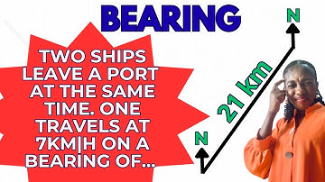 Bearing | How to solve problems | Lesson 4 #trigonometry 