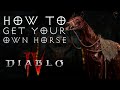How to Unlock the Mount in Diablo 4 - How to Get a Horse