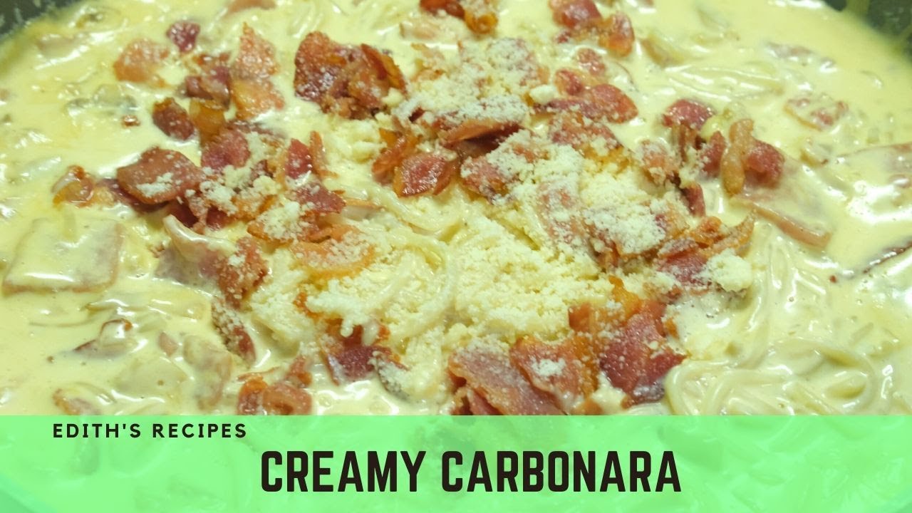 Creamy Carbonara Carbonara Recipe YouTube
