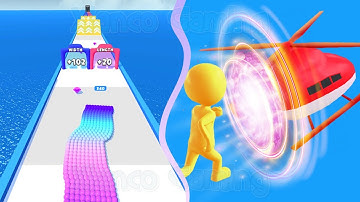 Canvas Run Vs Shape shifting in Max Level Gameplay Walkthrough iOS,Android Update All Trailers