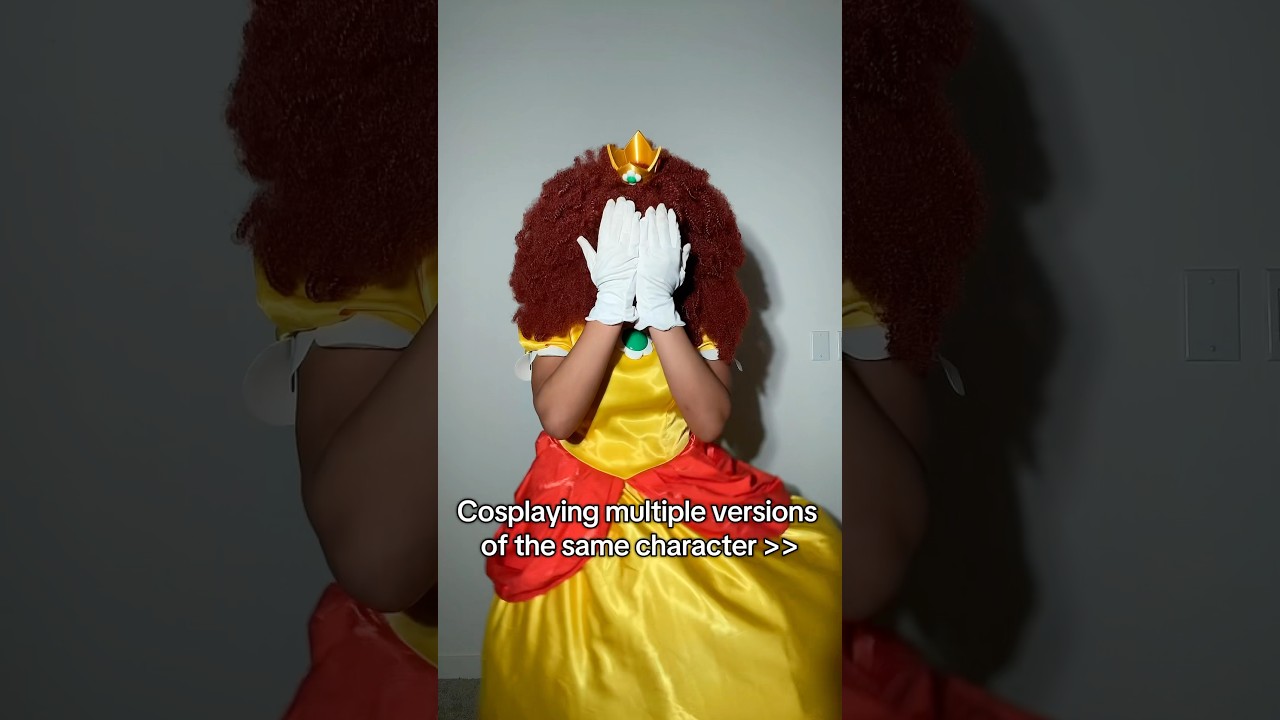 Princess Daisy's Different Outfits #nintendo #mario