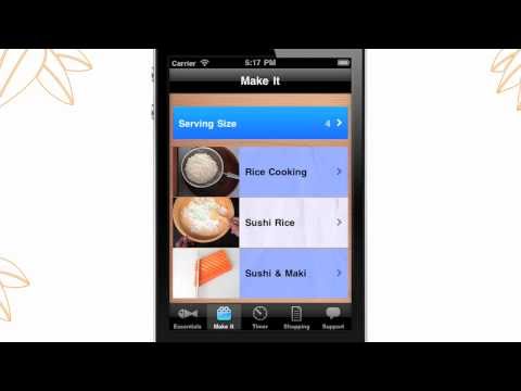Sushi & Maki iPhone App