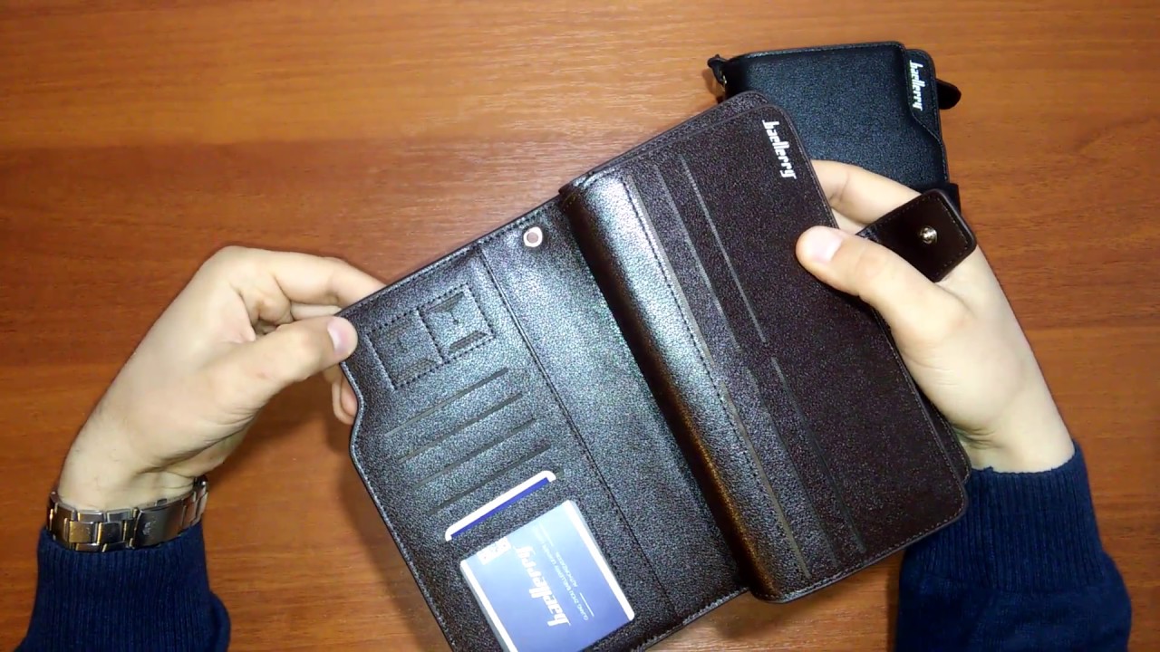 Обзор мужского портмоне Baellerry Business. Усть-Каменогорск. Казахстан
