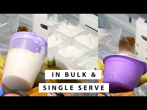 Video: Iaurturile ușoare Muller pot fi congelate?