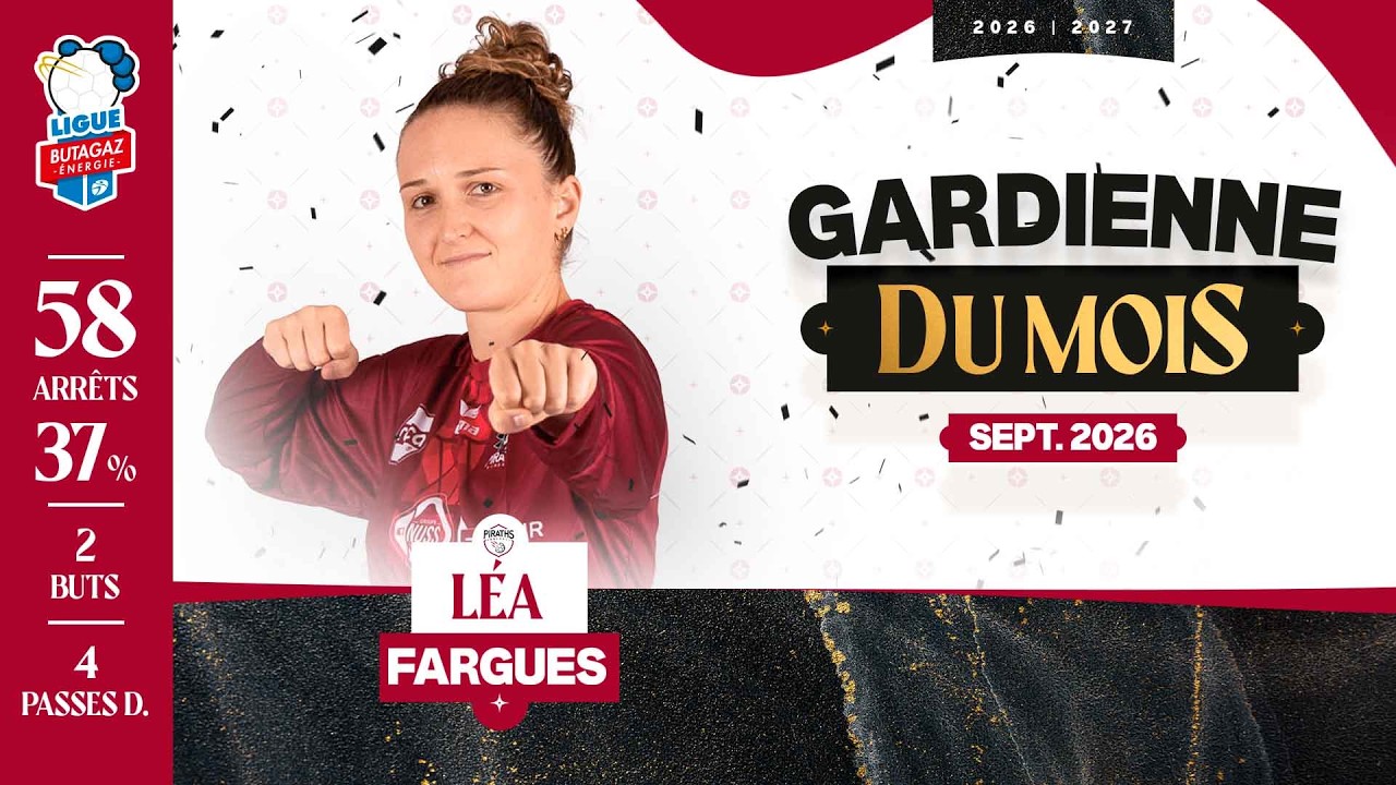 Léa Fargues | Gardienne du mois | Septembre 2026