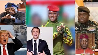 AES🇳🇪🇧🇫🇧🇯Tasake Yin Abin Mamaki Emmanuel Macron Ya Fashe 😭Da Kuka